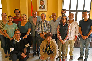 Equipa do Projeto Libolo em Calulo