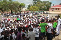 Marcha da Paz em Calulo